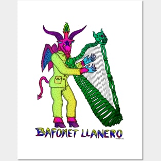 Bafomet Llanero Posters and Art